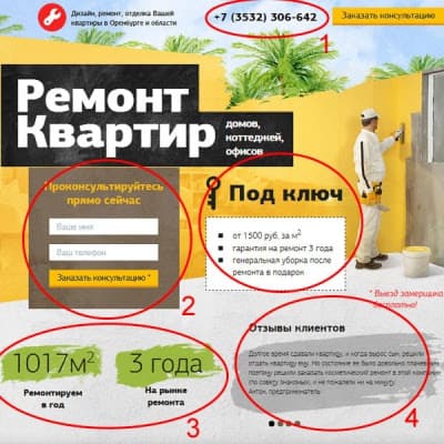 Посадочная страница для чего?